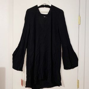 Mossimo Flare Sleeves Casual Cute Black Dress